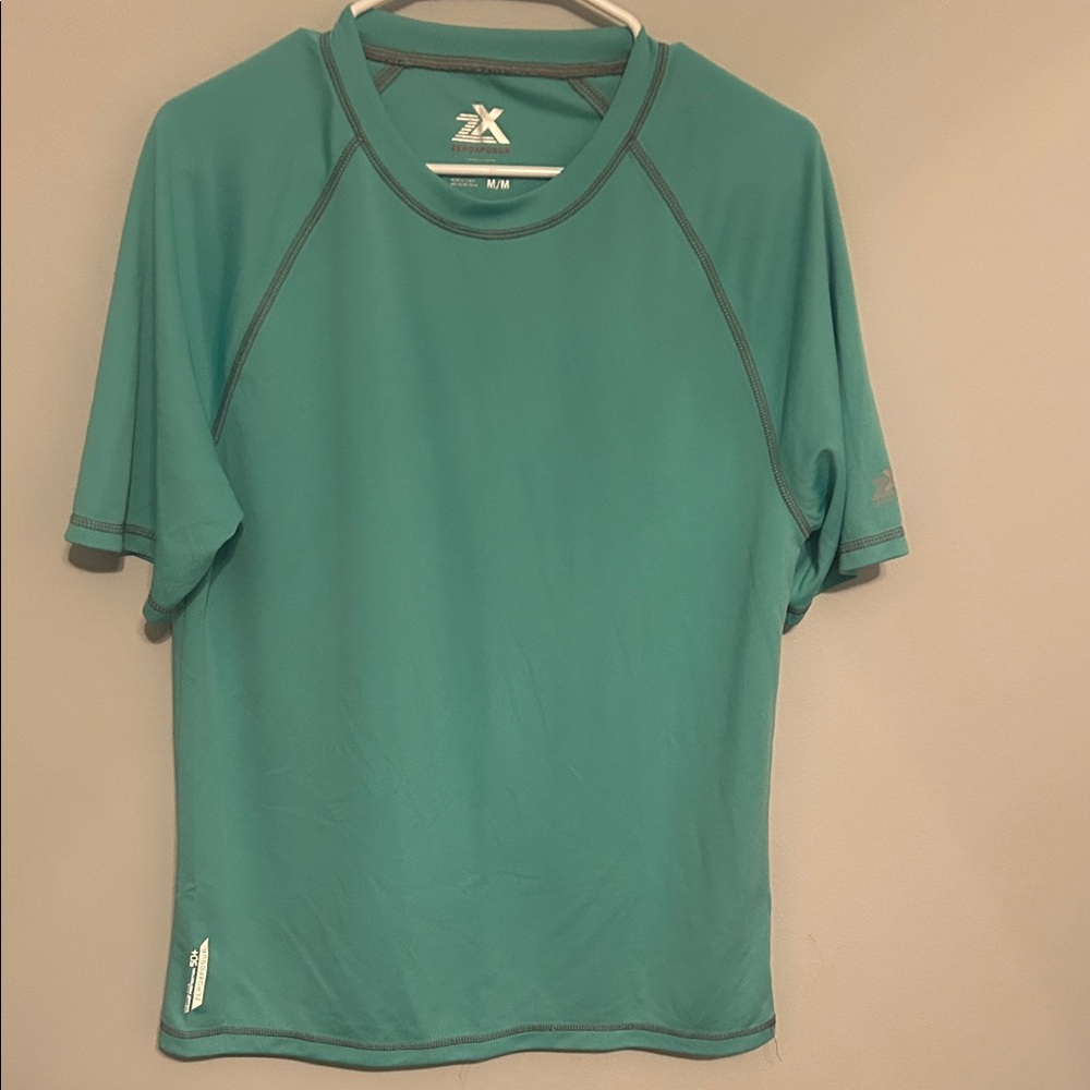 ZeroXposur Teal  Activewear Top